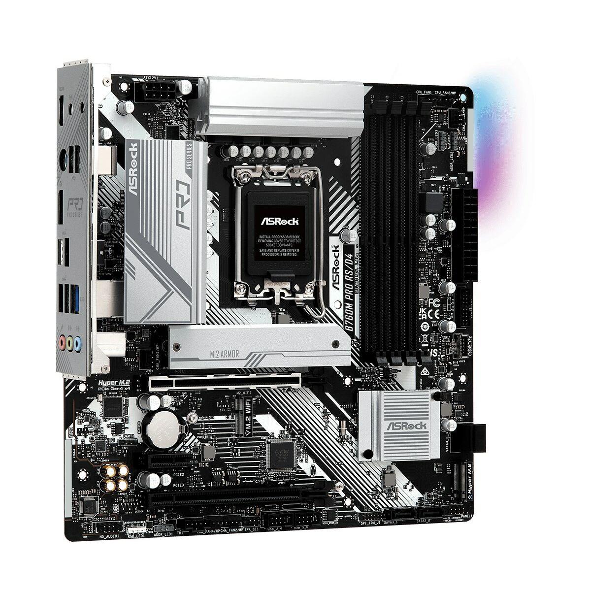 Placa Base ASRock B760M PRO RS/D4 LGA 1700 Intel B760