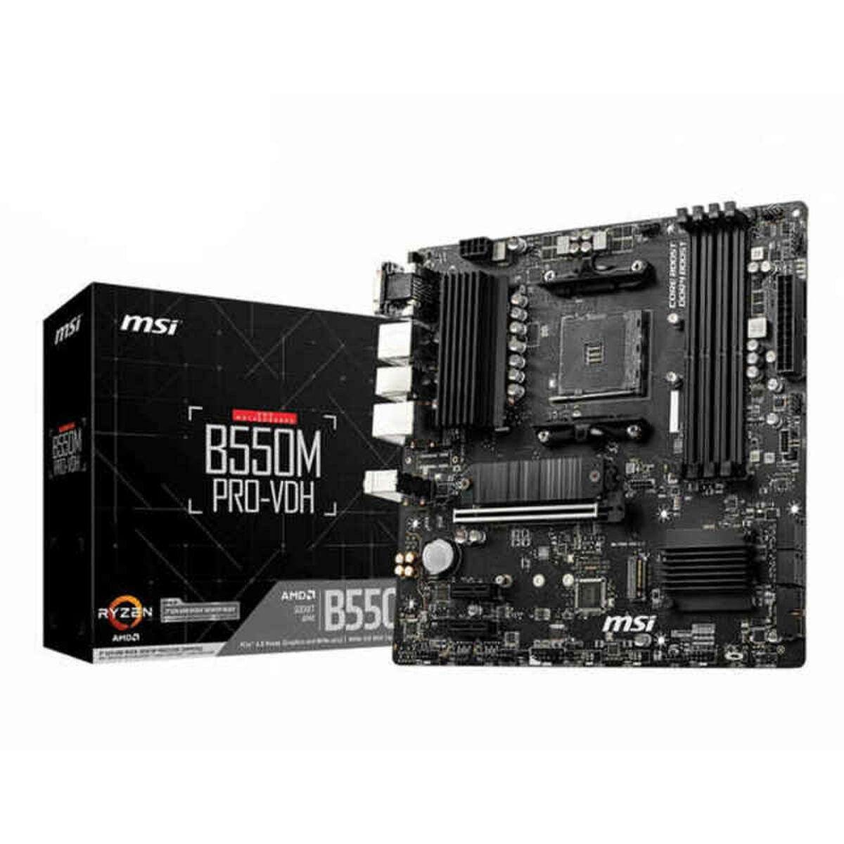 Placa Base MSI 7C95-017R AMD B550 AMD AM4