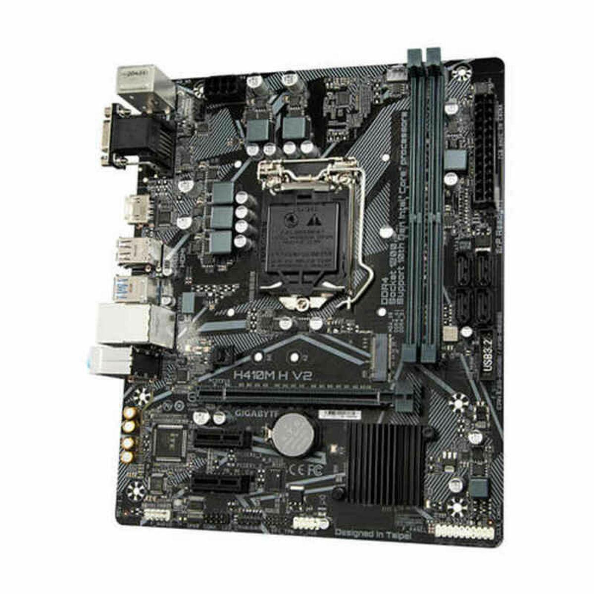 Placa Base Gigabyte H410M H V2 LGA 1200 Intel H410
