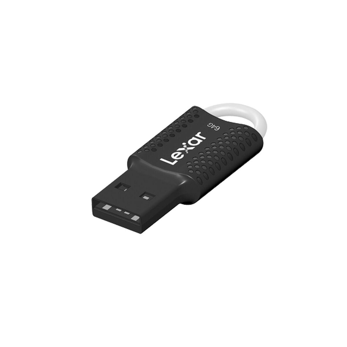 Memoria USB Lexar JumpDrive V40 Negro 64 GB