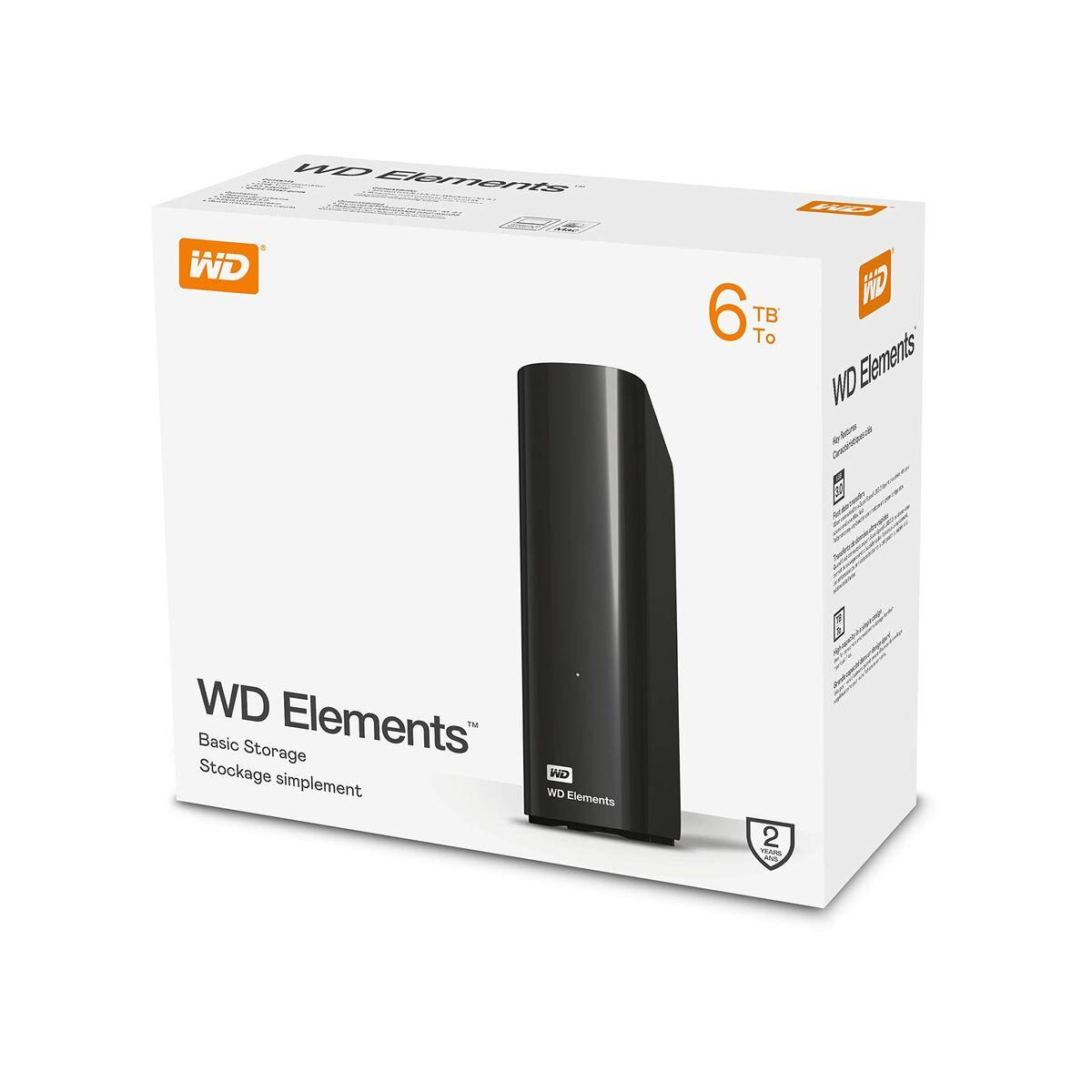 Disco Duro Externo Western Digital WDBWLG0060HBK-EESN 6 TB