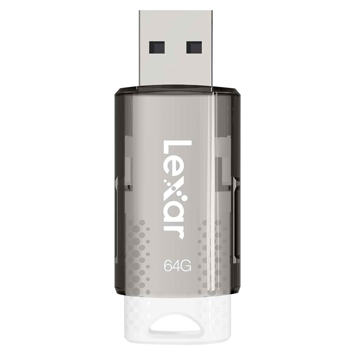 Memoria USB Lexar JumpDrive® S60 Negro 64 GB