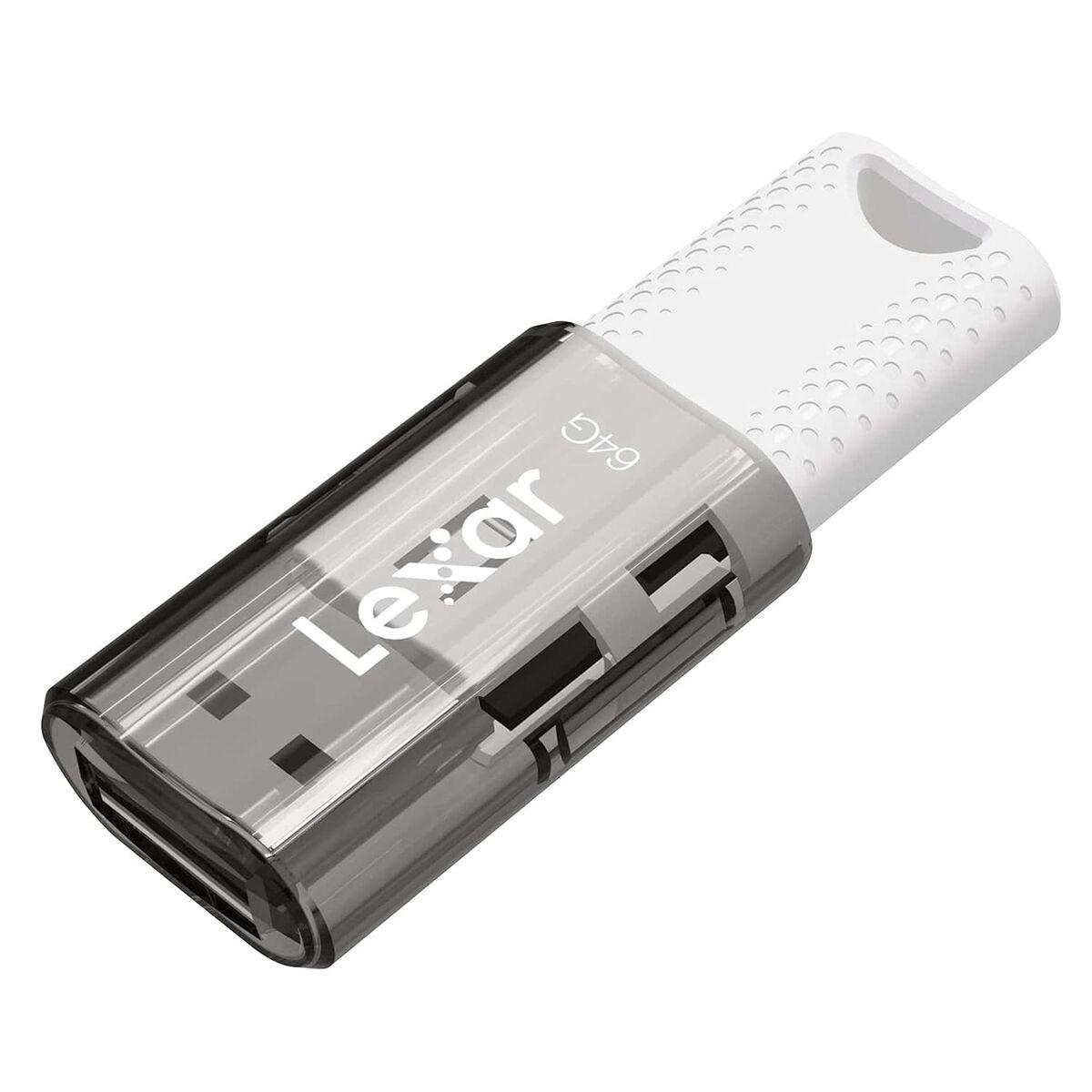 Memoria USB Lexar JumpDrive® S60 Negro 64 GB