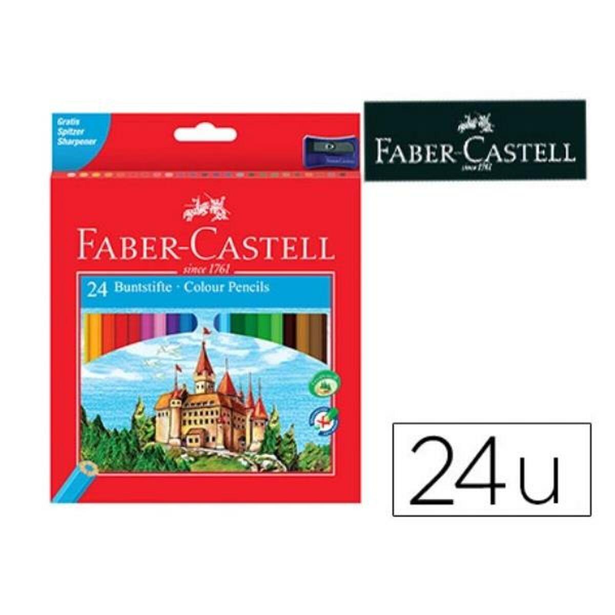 Lápices de colores Faber-Castell 120124 Multicolor 24 Piezas