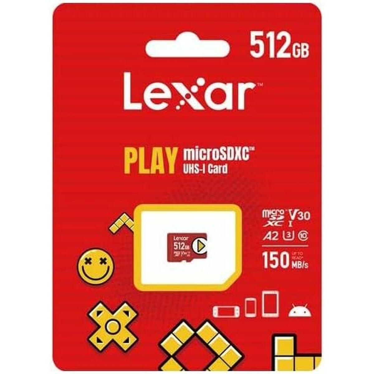 Tarjeta Micro SD Lexar LMSPLAY512G-BNNNG 512 GB