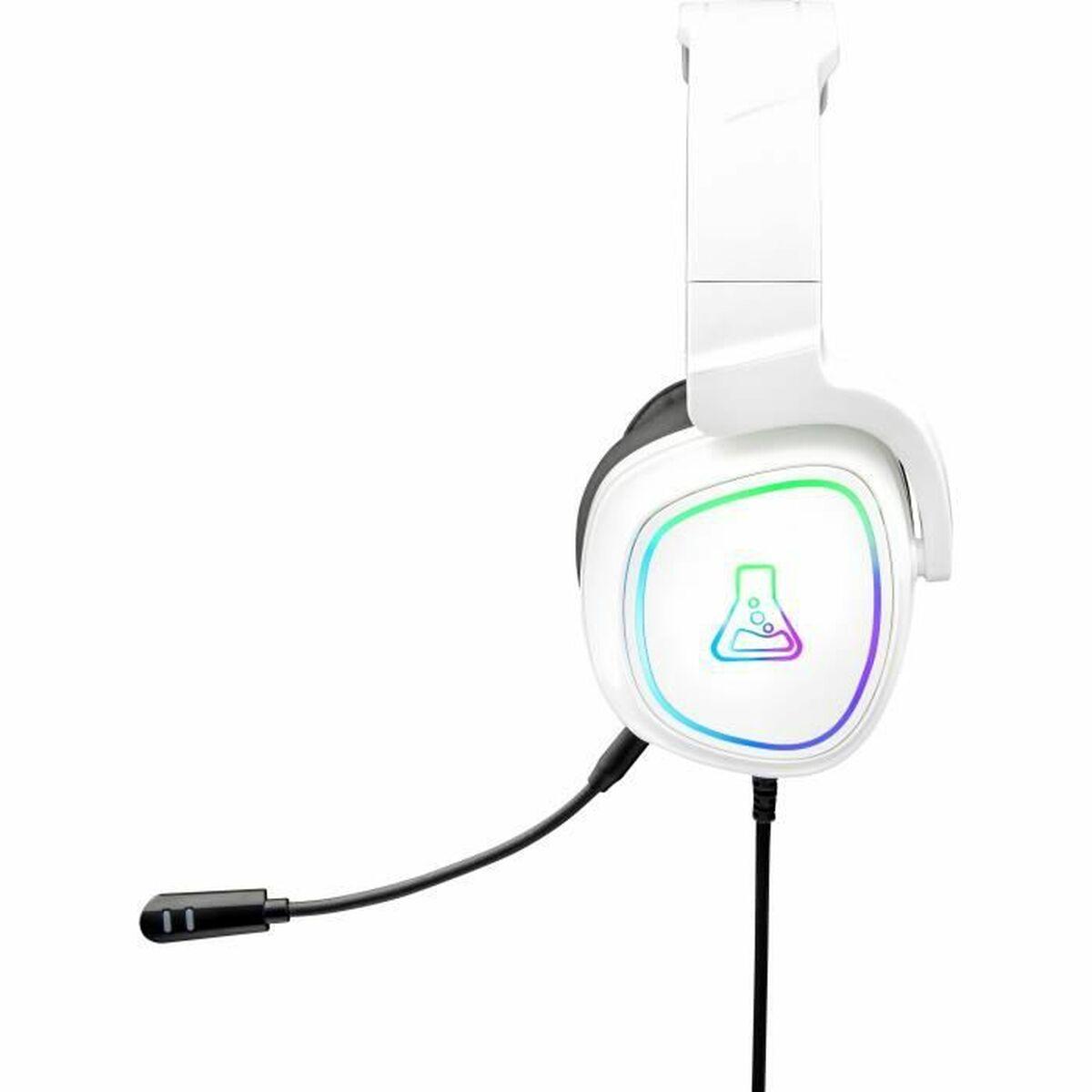 Auriculares The G-Lab KORP-RADIUM-WHITE Blanco