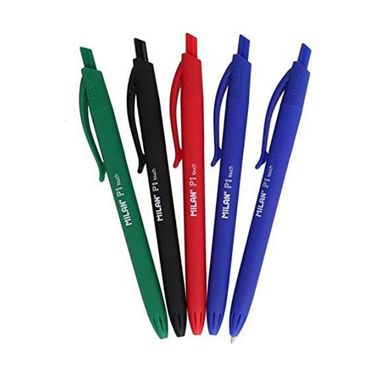 Set de Bolígrafos Milan BWM10321 Blanco