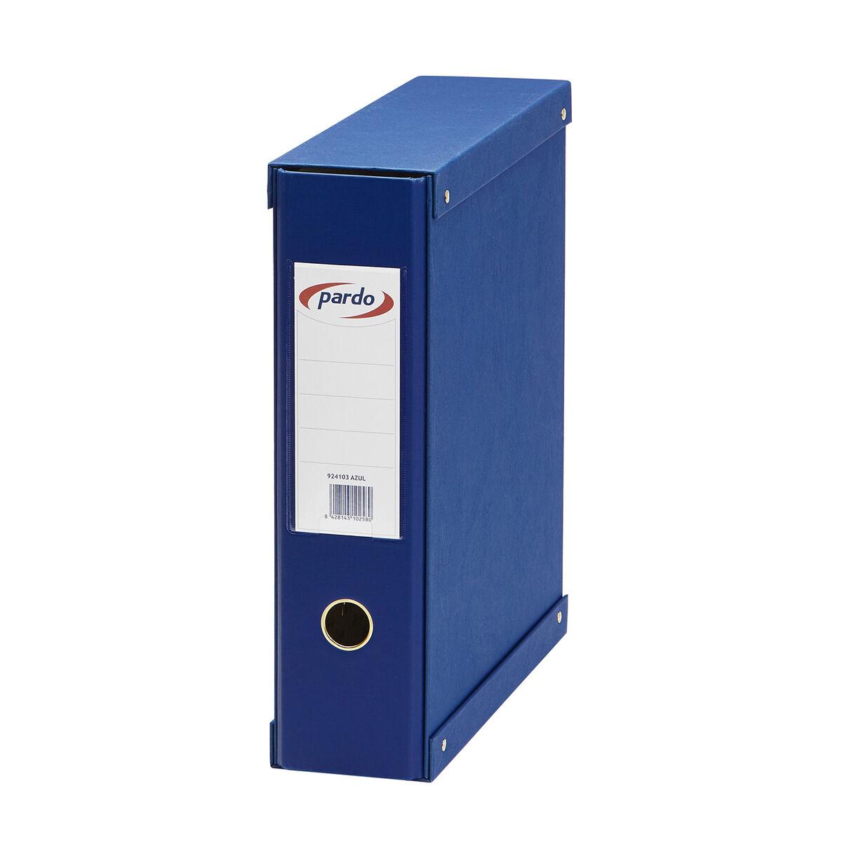 Carpeta de anillas Pardo 924103 Azul