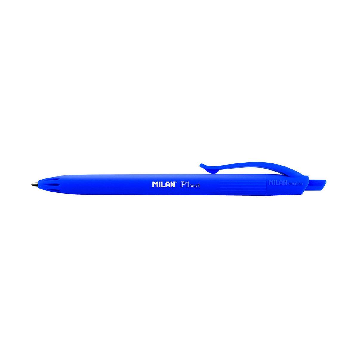 Set de Bolígrafos Milan BWM10254 Blanco Multicolor (4 Piezas) (4 Unidades) (4 uds)