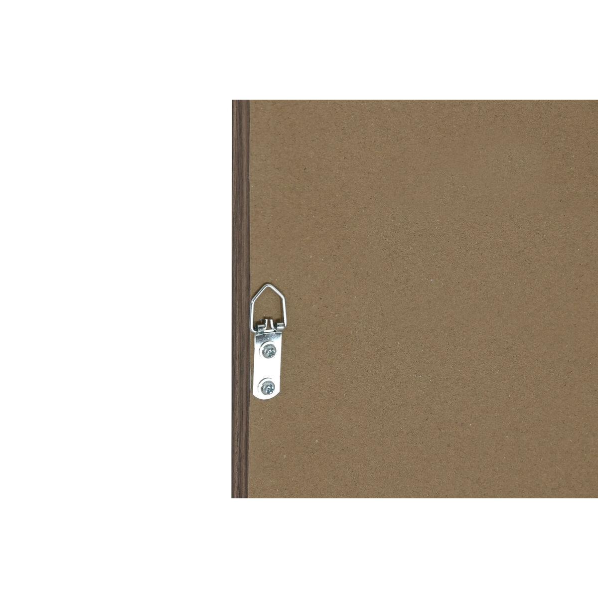 Lienzo Home ESPRIT Blanco Natural Infantil Animales 30 x 2,6 x 30 cm (3 Unidades)