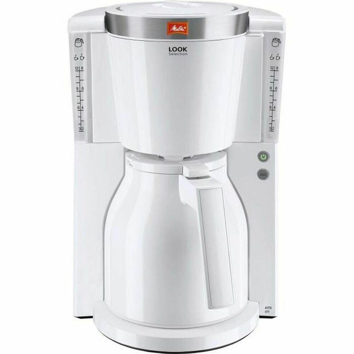 Cafetera Eléctrica Melitta LOOK IV THERM SELECTION 1011-11 Blanco 1000 W 1,2 L