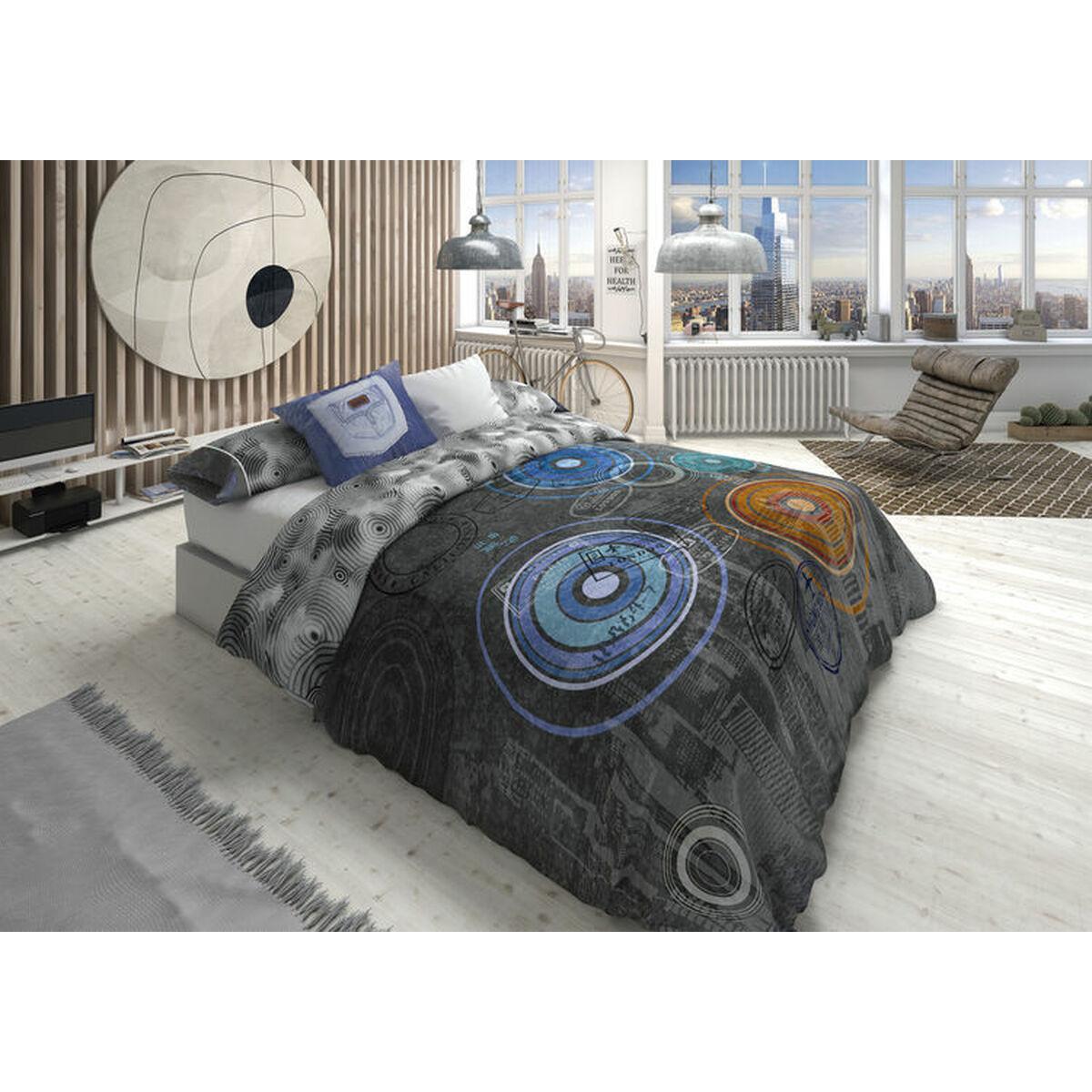 Juego de funda nórdica Lois ORLANDO P. Gris Cama de 90 2 Piezas