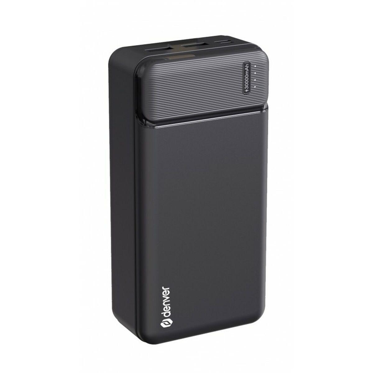 Powerbank Denver Electronics PBS-30007 Negro 30000 mAh