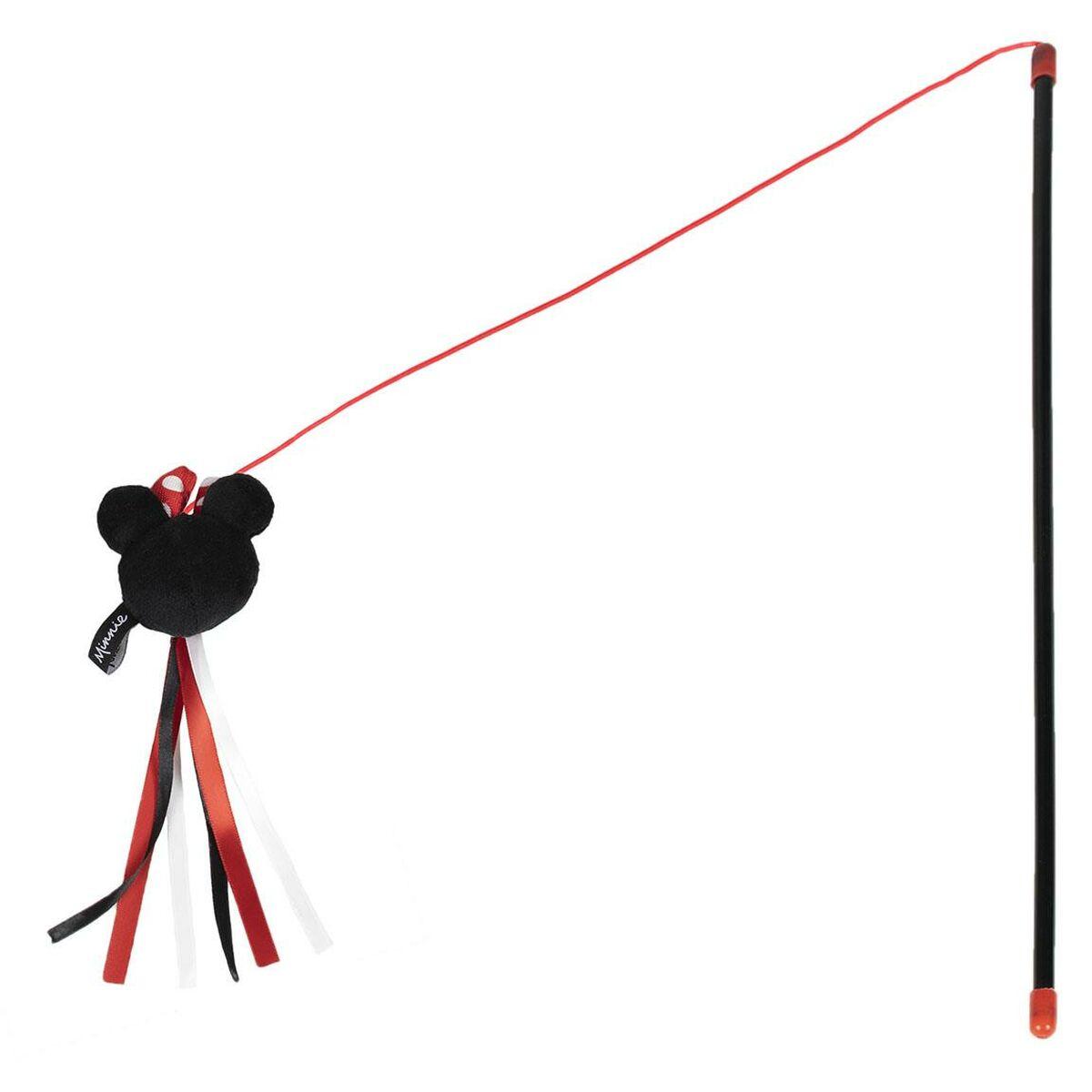 Juguete para gatos Minnie Mouse Negro 3,0 x 7,0 x 46,0 cm Plástico