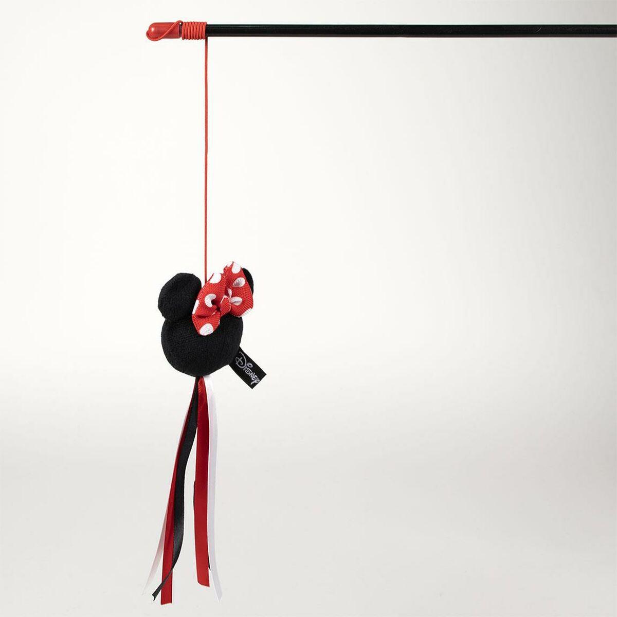 Juguete para gatos Minnie Mouse Negro 3,0 x 7,0 x 46,0 cm Plástico