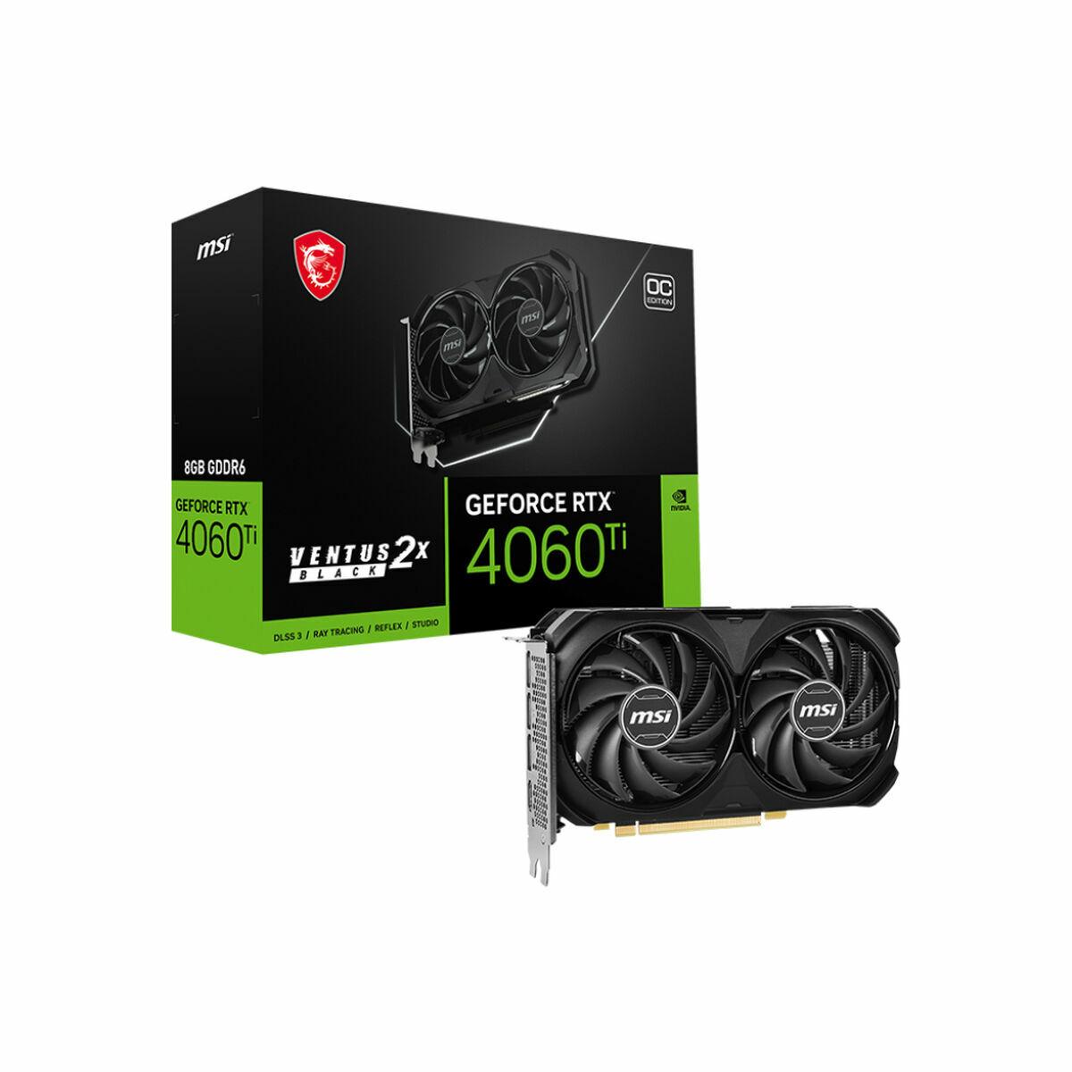 Tarjeta Gráfica MSI V515-017R GDDR6 Geforce RTX 4060 Ti 8 GB