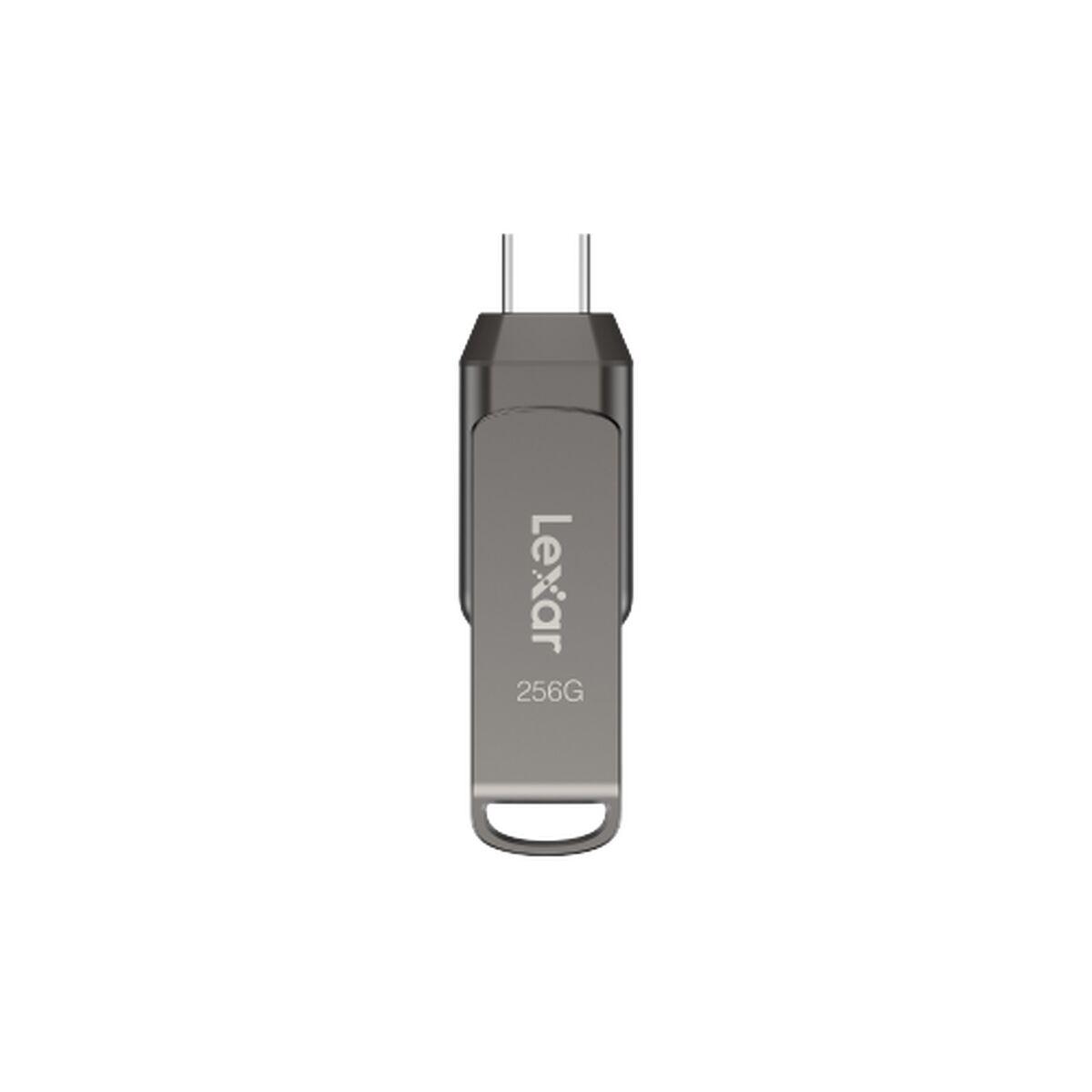 Memoria USB Lexar LJDD400256G-BNQNG Gris 256 GB