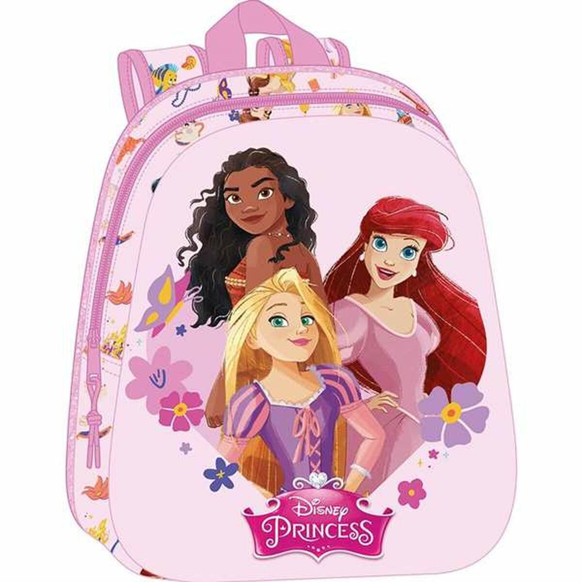 Mochila Escolar Disney Princess 27 x 33 x 10 cm