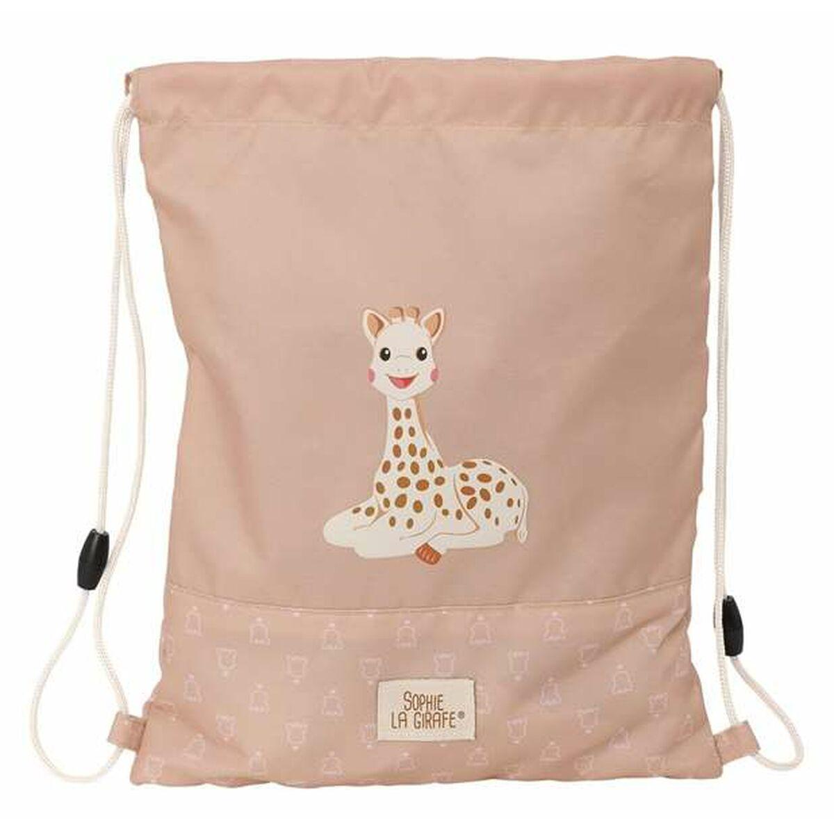 Bolsa Mochila con Cuerdas Sophie la Girafe 26 x 34 x 1 cm