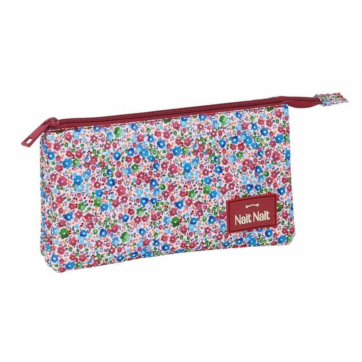 Estuche Escolar Nait Nait 22 x 12 x 3 cm