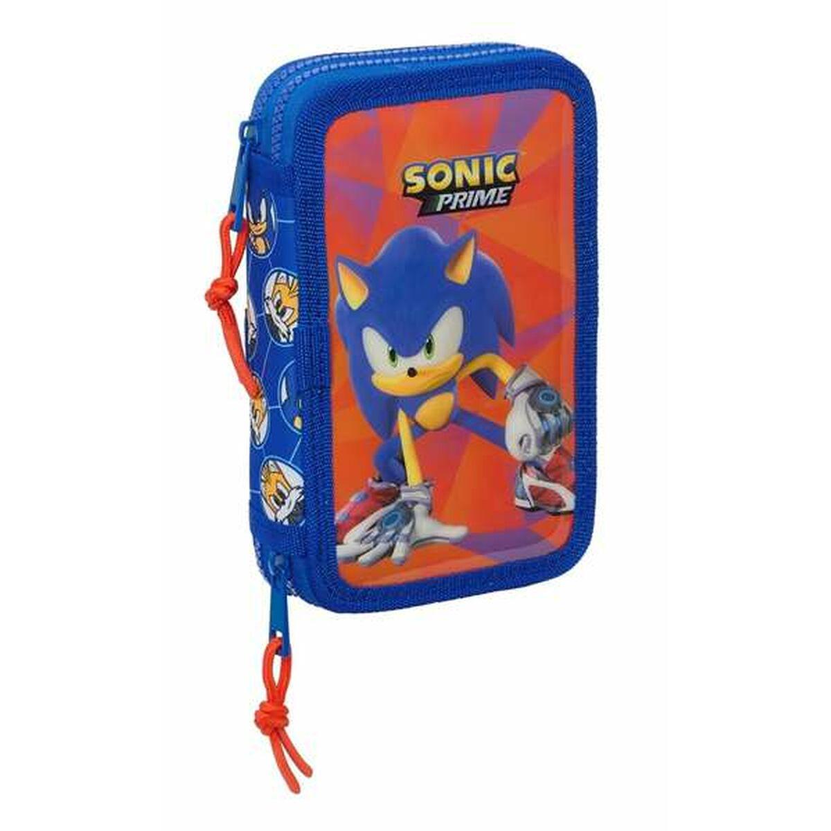 Plumier Doble Sonic Prime 12,5 x 19,5 x 4 cm
