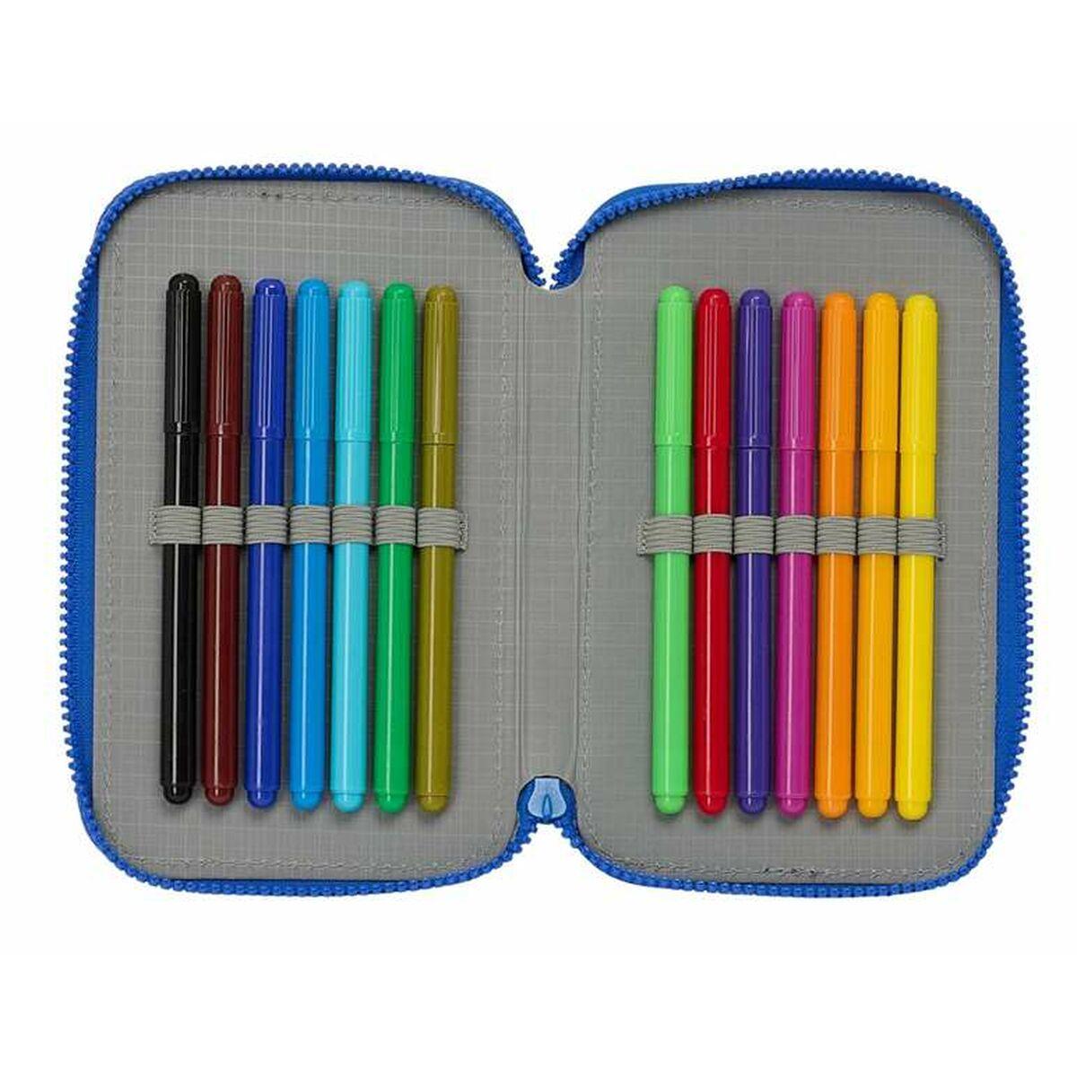 Plumier Doble Sonic Prime 12,5 x 19,5 x 4 cm