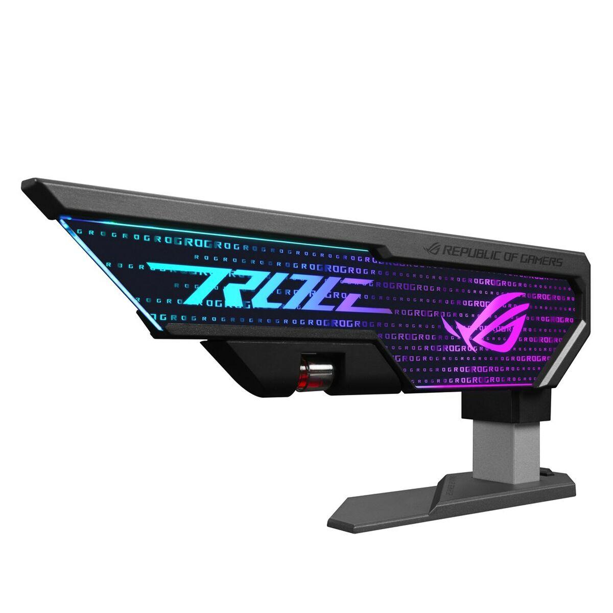 Base de carga Asus ROG Herculx Graphics Card Holder Negro Gris 50 W