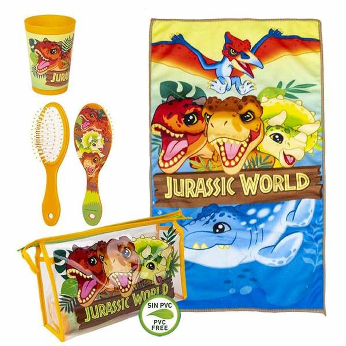 Set de Aseo Infantil para Viaje Jurassic Park 4 Piezas