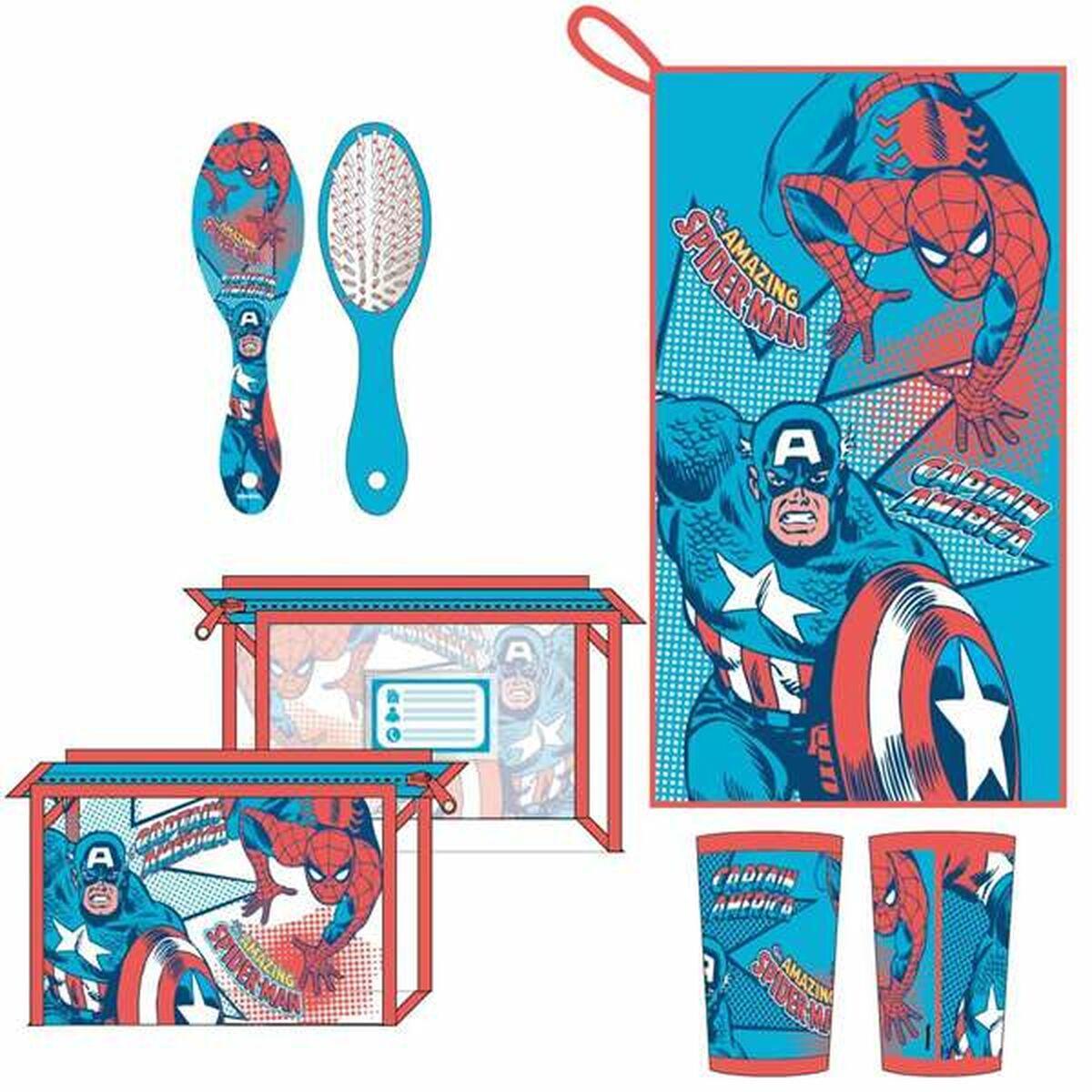 Set de Aseo Infantil para Viaje The Avengers 4 Piezas