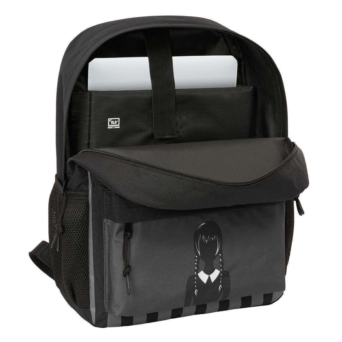 Mochila Escolar Wednesday 32 x 43 x 14 cm