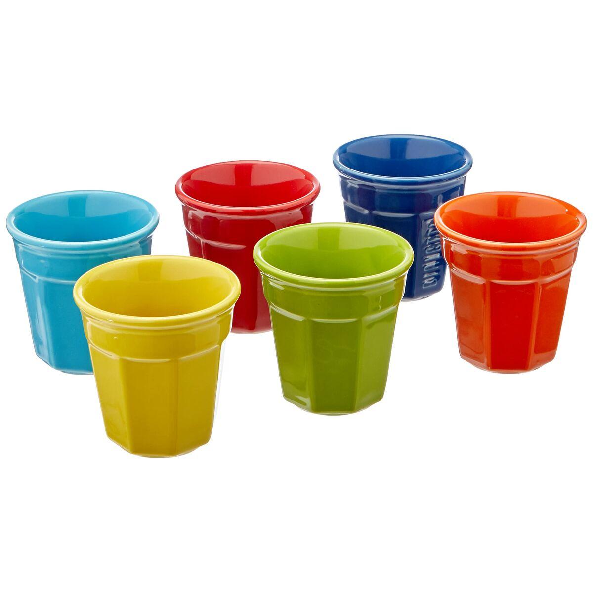 Juego de Tazas de Café Bialetti 700000600 Multicolor 6 Piezas (6 Unidades)