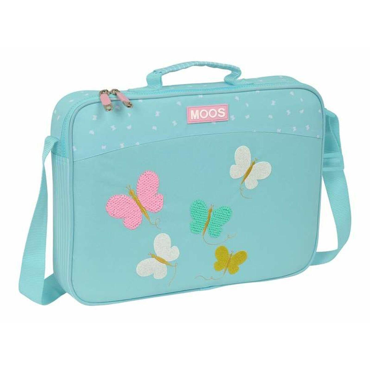 Cartera Escolar Moos Butterflies