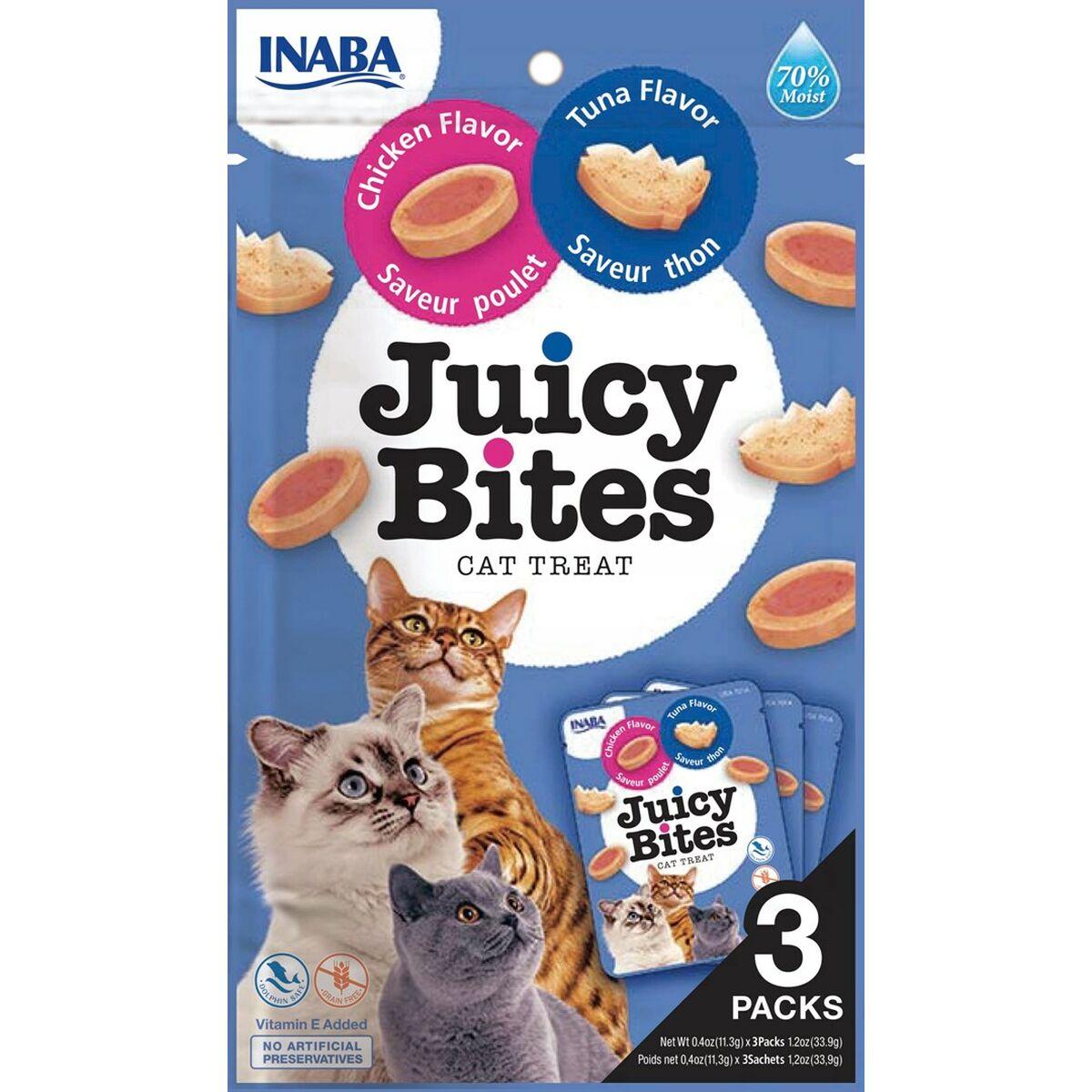 Snack para Gatos Inaba Juicy Bites Pollo