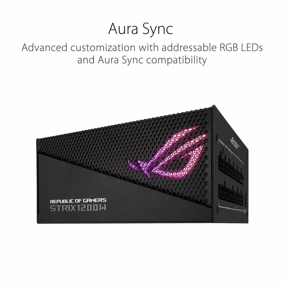 Fuente de Alimentación Asus ROG STRIX GOLD 1200 W 80 Plus Gold