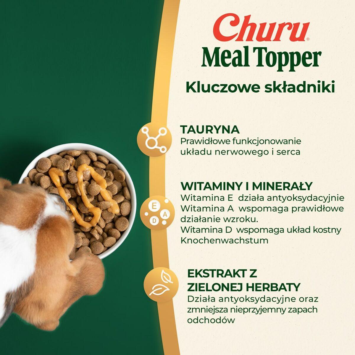 Snack para Perros Inaba Churu Meal Topper Chicken with cheese Pollo