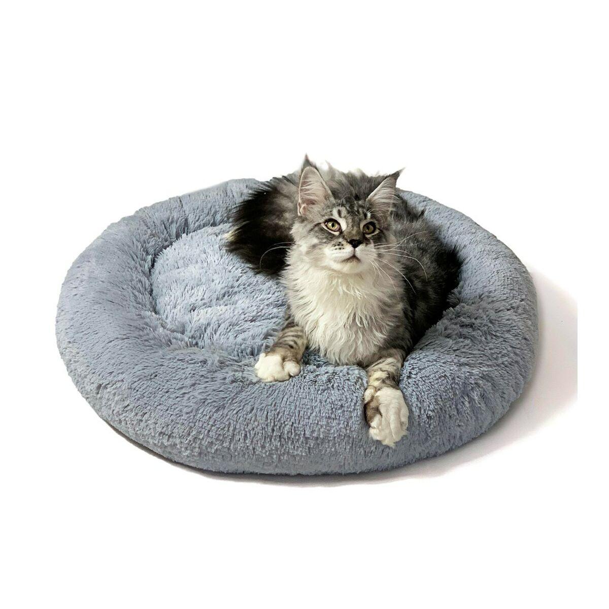 Cama para mascota GO GIFT XL Gris 80 x 10 x 80 cm