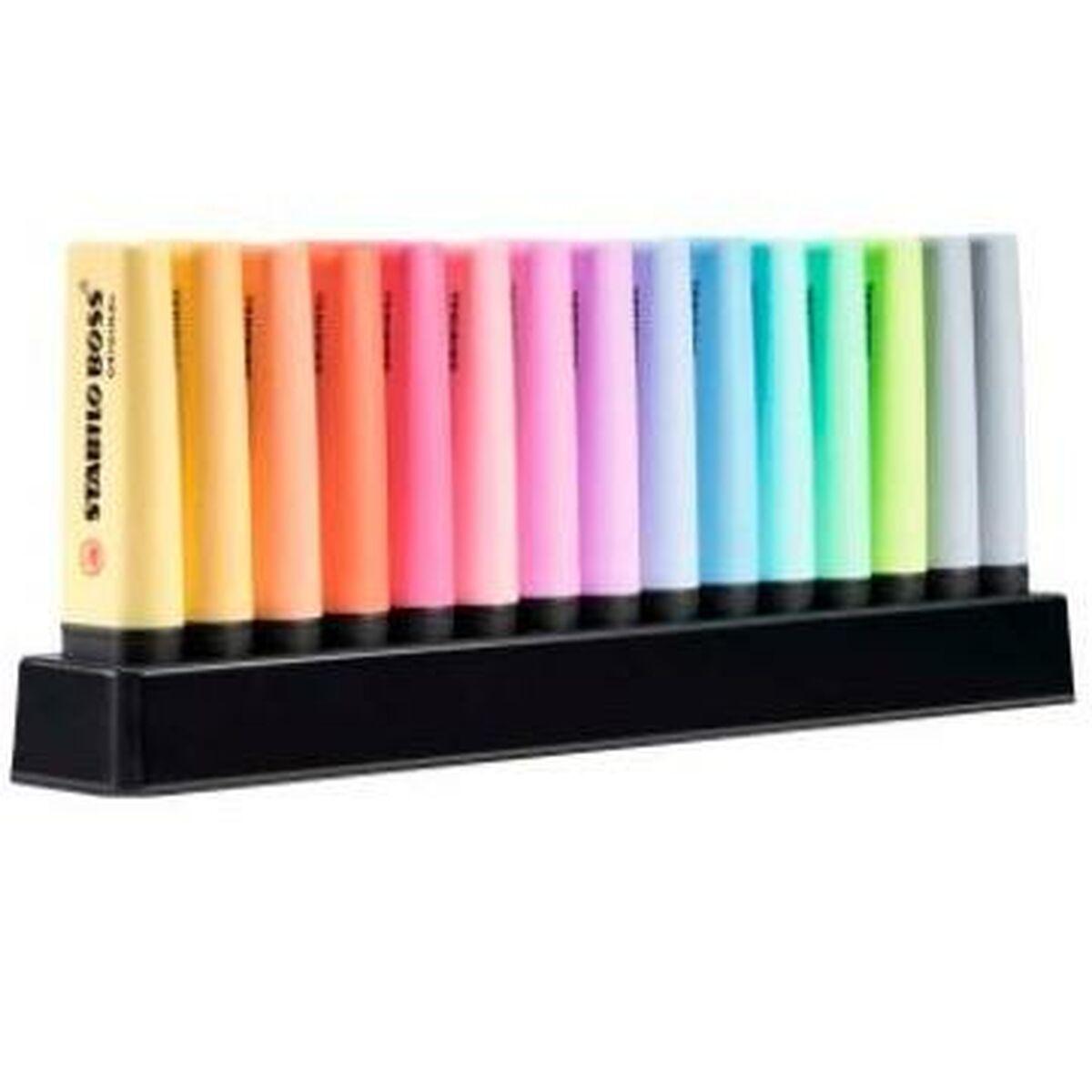 Set de Marcadores Fluorescentes Stabilo BOSS Original Plástico Multicolor