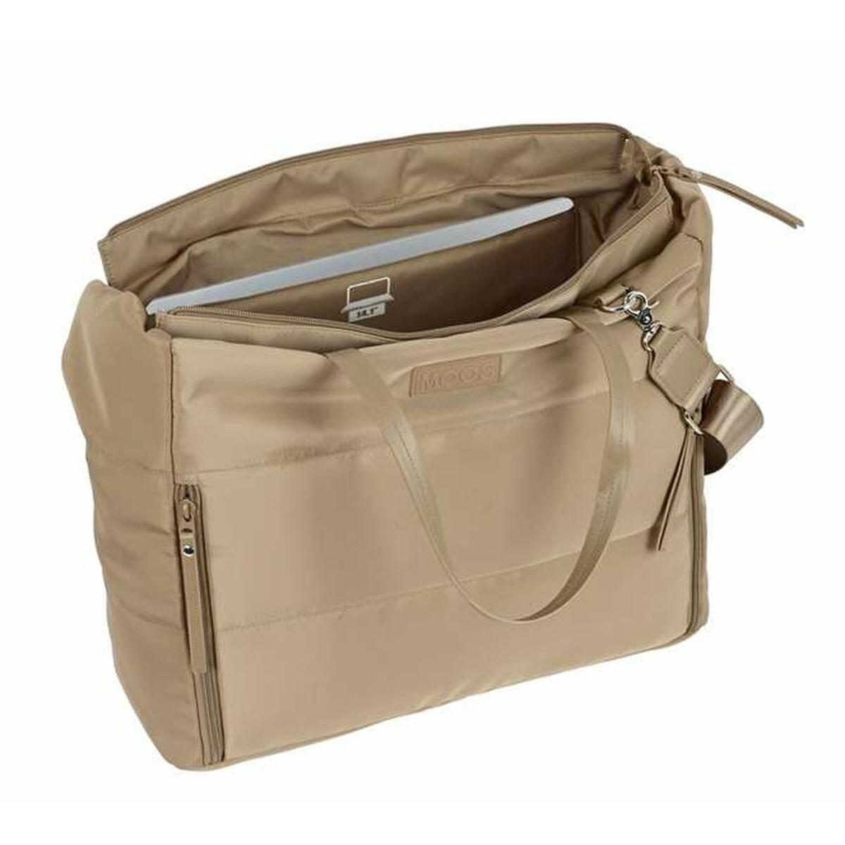 Estuche Escolar Moos Camel 54 x 31 x 17 cm Acolchado