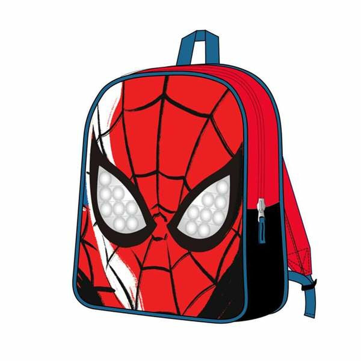 Mochila Escolar Spider-Man Rojo 21,7 x 28,0 x 9,0 cm