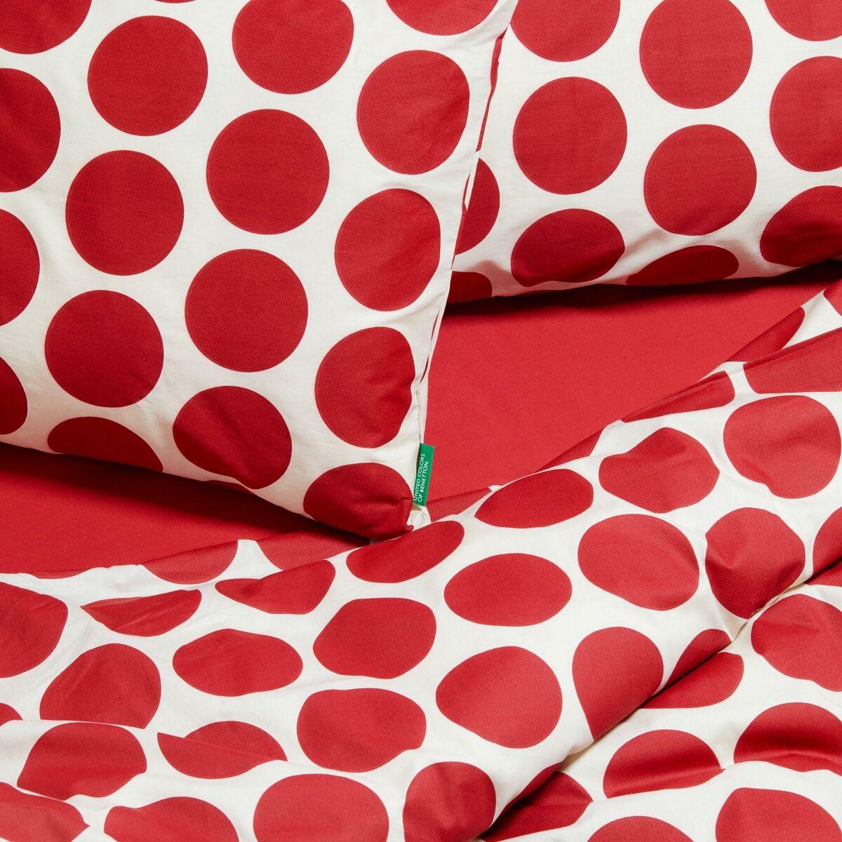 Juego de Sábanas Benetton Rojo 3 Piezas