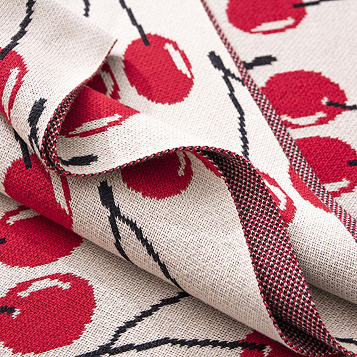 Cubrecamas Benetton Rojo Beige 140 x 190 cm