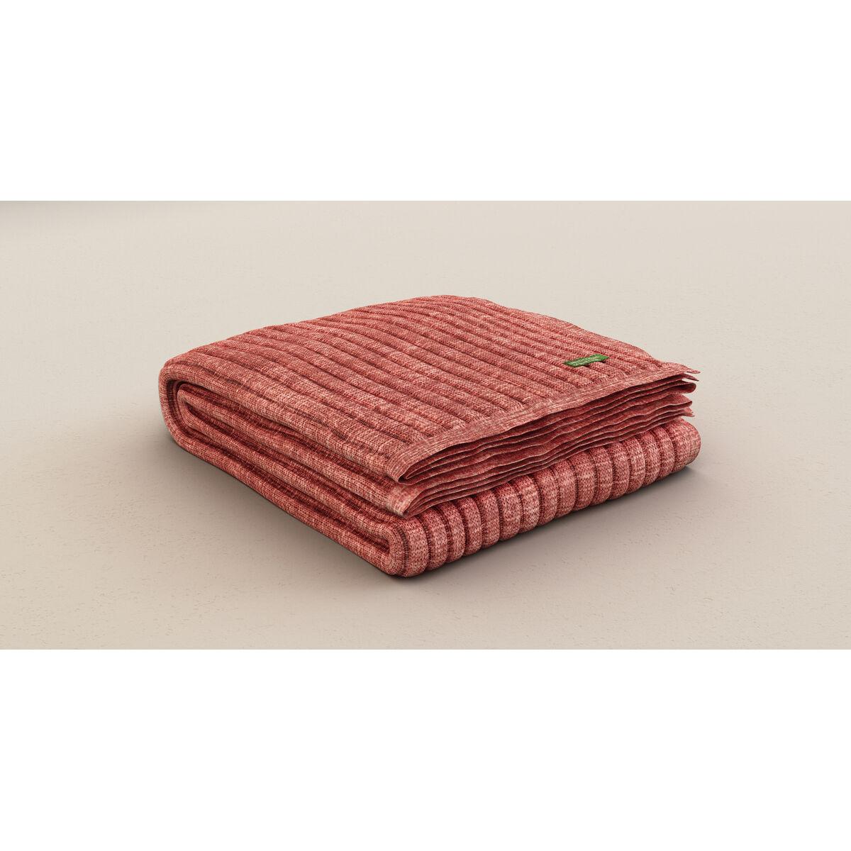 Cubrecamas Benetton Rojo 140 x 190 cm