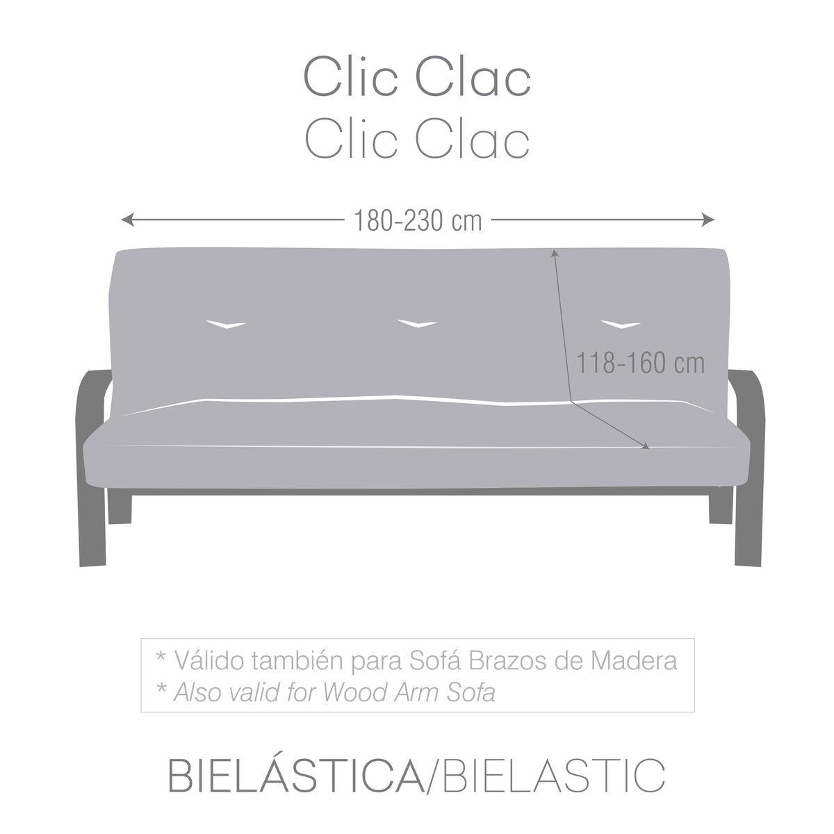 Funda para Sofá Eysa ROC Gris claro 160 x 100 x 230 cm