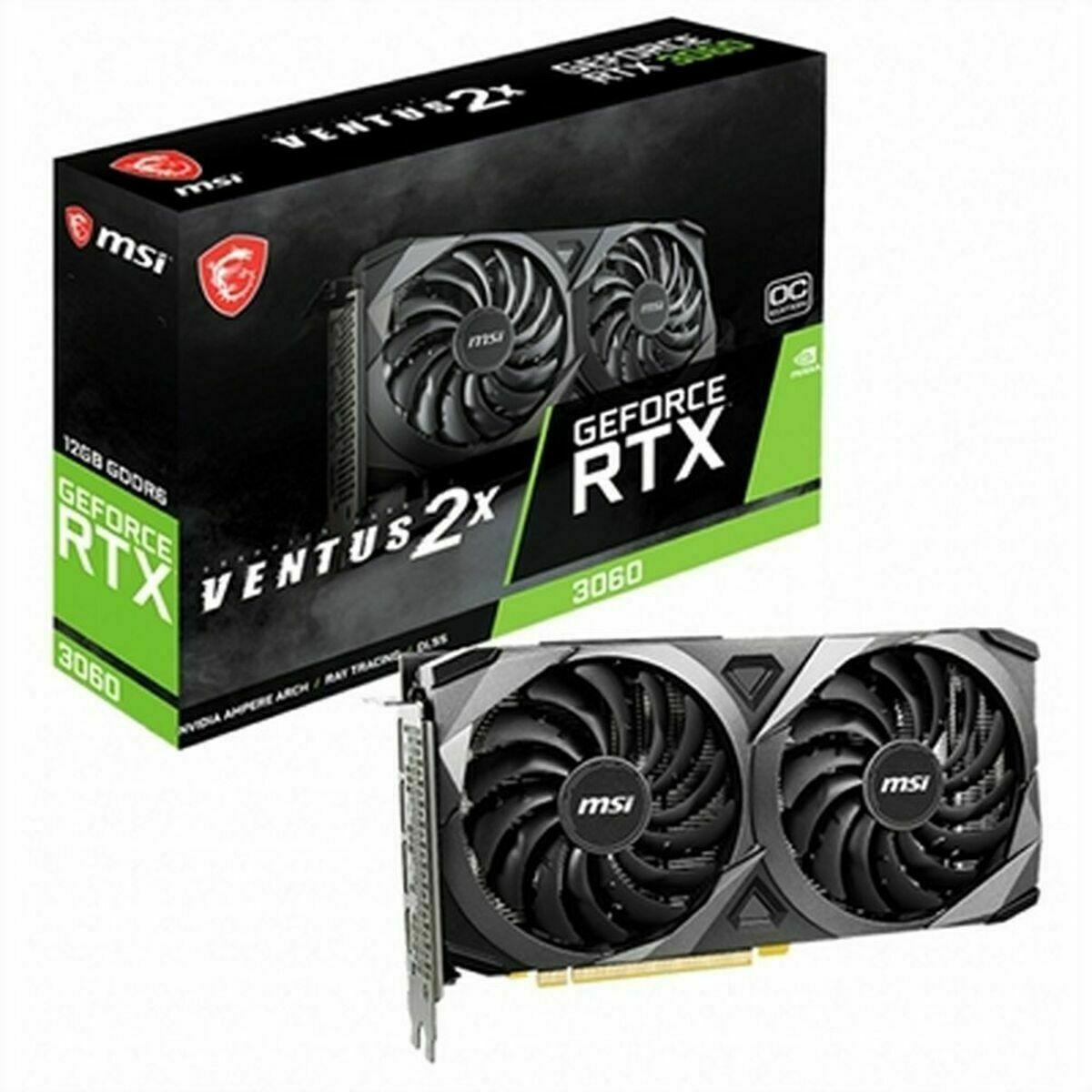 Tarjeta Gráfica MSI 912-V397-039 GDDR6 GeForce RTX 3060 12 GB