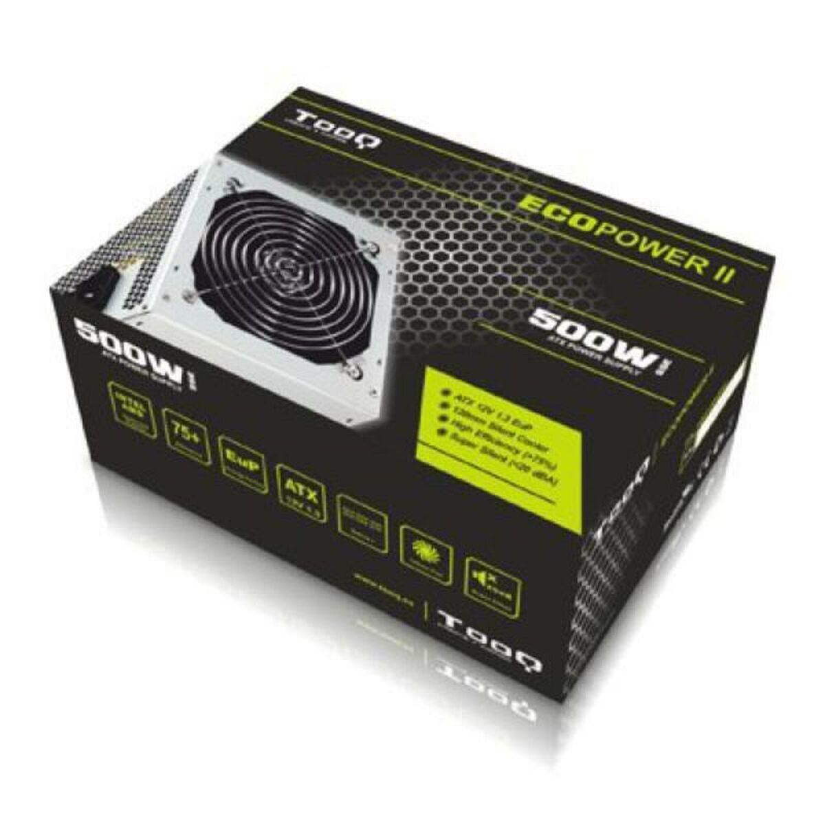 Fuente de Alimentación TooQ TQEP-500SSE ATX 500W ATX 500 W RoHS