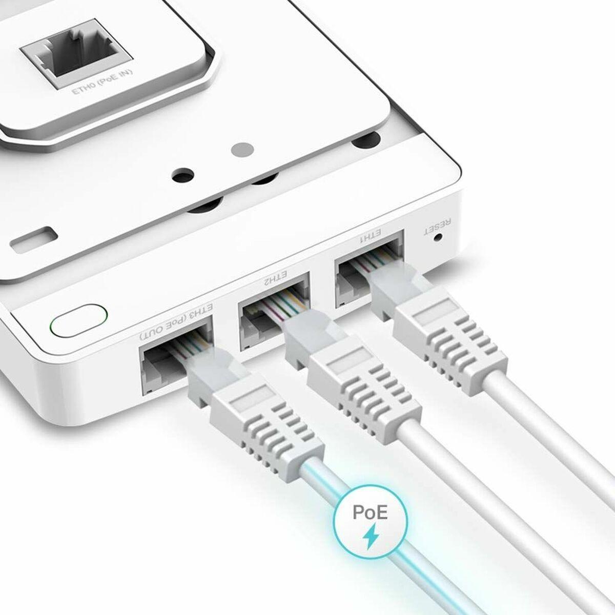 Punto de Acceso TP-Link EAP615-WALL Blanco Negro