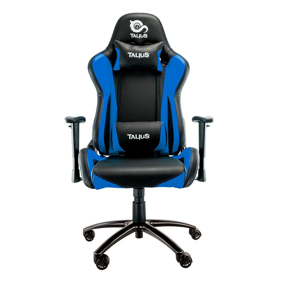 Silla Gaming Talius LIZARD V2 Azul Blanco Negro/Azul Nailon