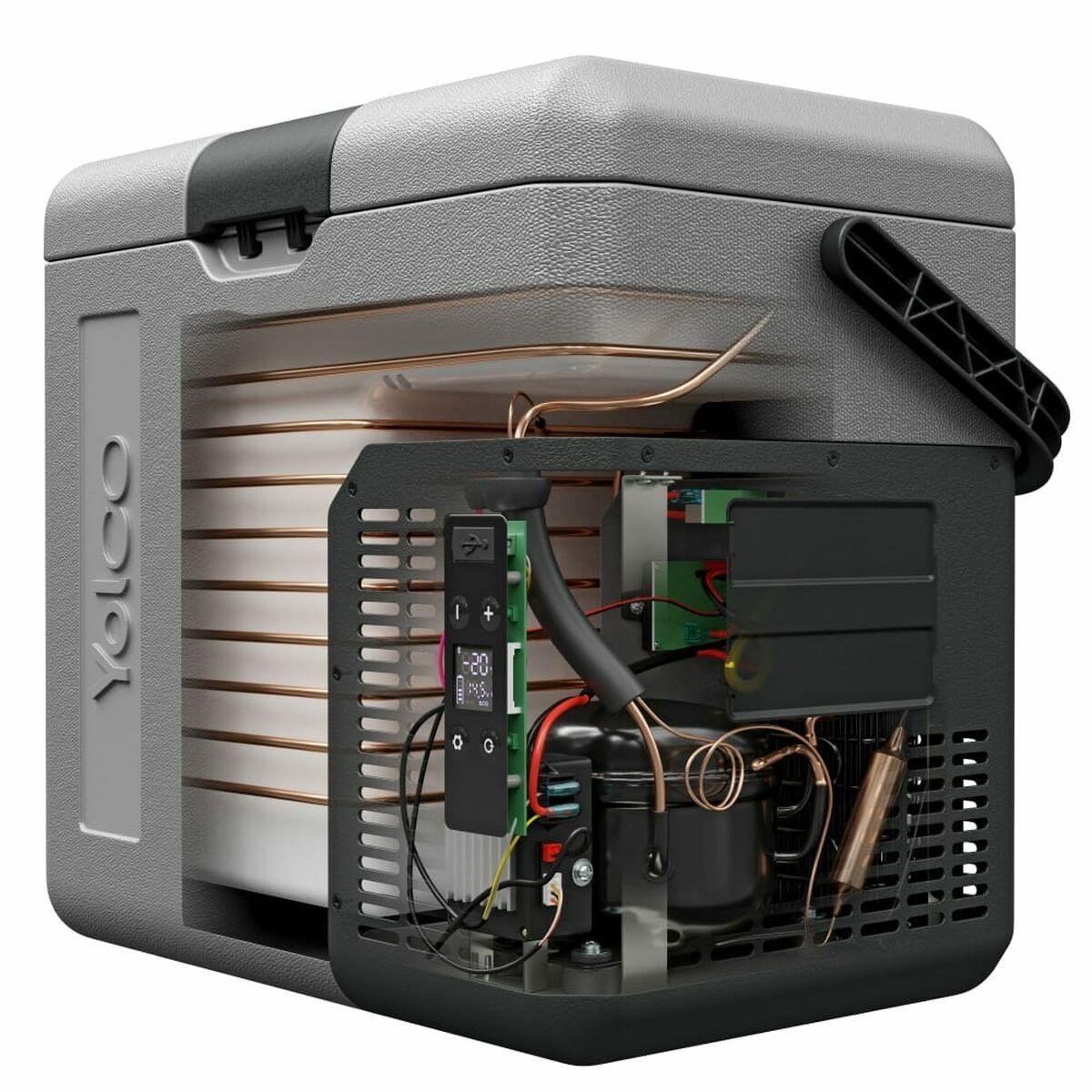 Nevera Portátil Yolco ET18 CARBON Gris