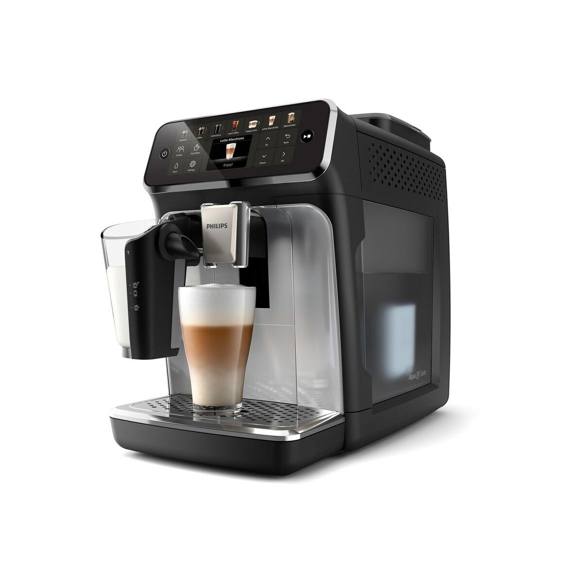 Cafetera Superautomática Philips EP4446/70 Negro Plateado 230 W 15 bar 1,8 L
