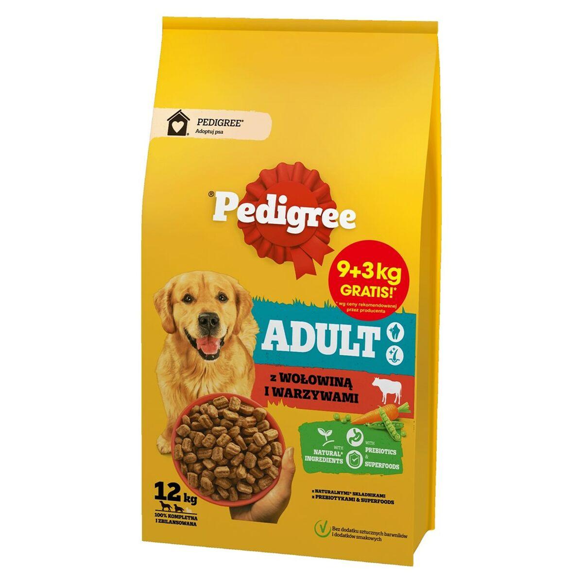Pienso Pedigree beef and vegetables Ternera 12 kg